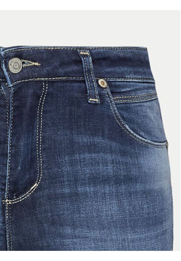 Please Jeansy P0SAYR7W6F Granatowy Skinny Fit. Kolor: niebieski