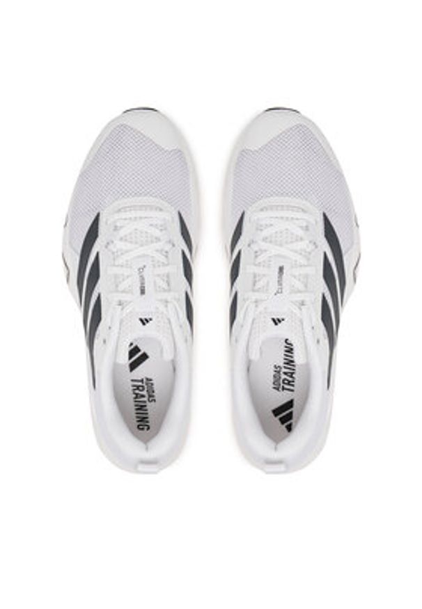 Adidas - adidas Buty na siłownię Rapidmove Go Trainer M JQ1461 Biały. Kolor: biały. Materiał: materiał. Sport: fitness