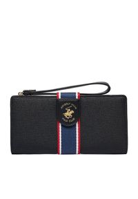 Beverly Hills Polo Club Portfel CEO-BHPC-W1-006-AW25 Czarny. Kolor: czarny. Materiał: materiał #1