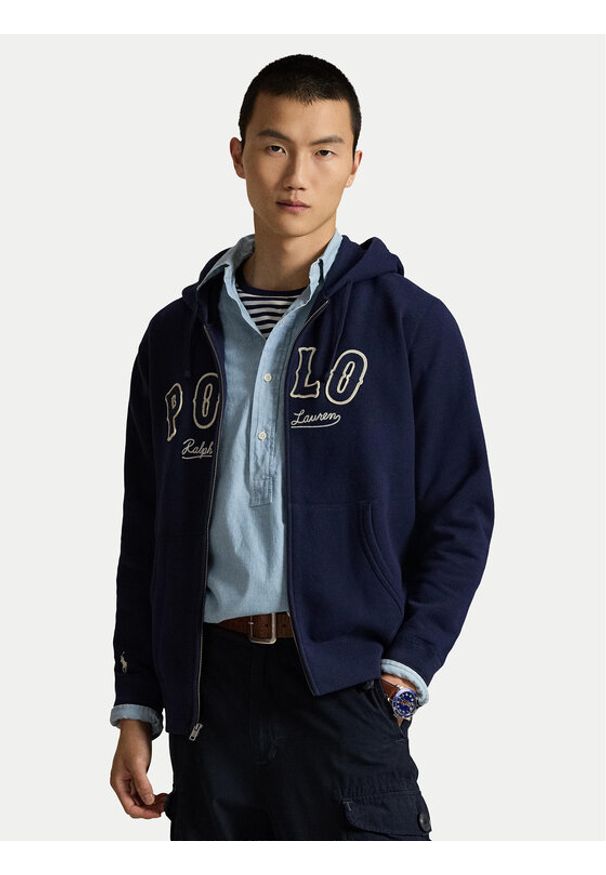 Polo Ralph Lauren Bluza 710P04874001 Granatowy Regular Fit. Typ kołnierza: polo. Kolor: niebieski. Materiał: bawełna