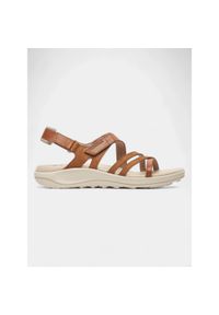 Sandały damskie Merrell Harbor Backstrap. Kolor: brązowy. Sezon: lato. Sport: turystyka piesza