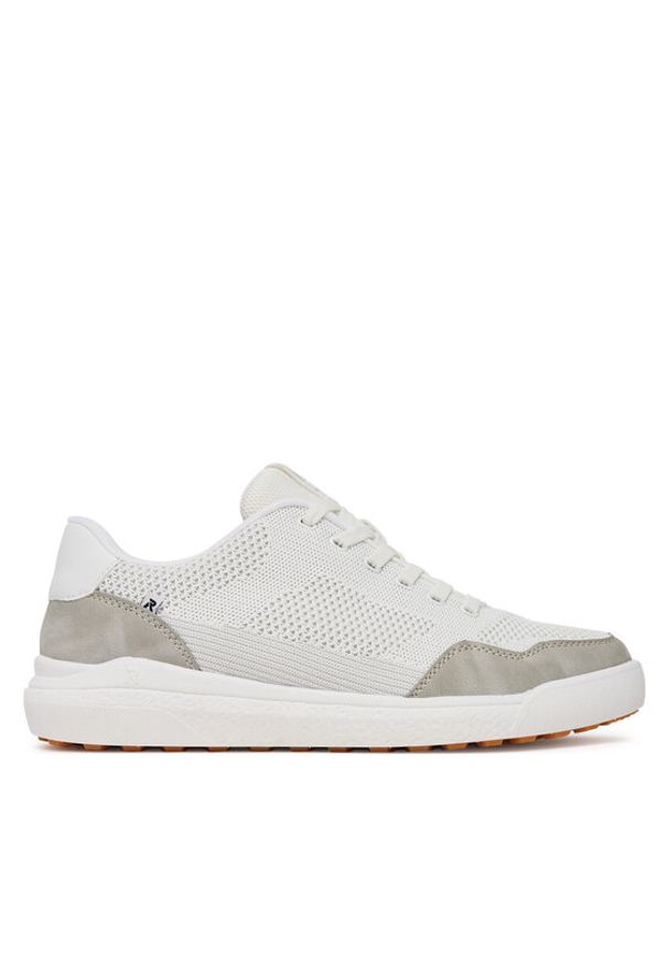 Rieker Revolution Lifestyle Sneakersy U1104-80 Biały. Kolor: biały. Materiał: materiał