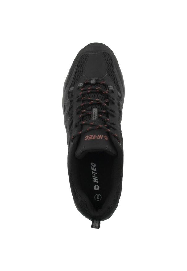 Hi-tec - Buty trekkingowe męskie Hi-Tec Jaguar. Zapięcie: sznurówki. Kolor: czarny. Materiał: guma, materiał, tkanina, syntetyk. Szerokość cholewki: normalna