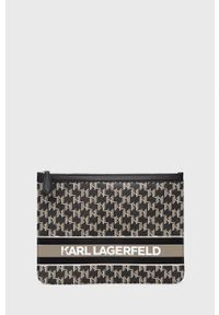 Karl Lagerfeld kopertówka kolor czarny. Kolor: czarny