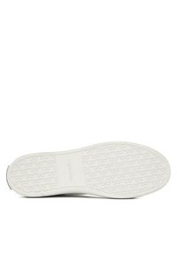 Calvin Klein Sneakersy Vulc Lace Up Lth/Moire Bt HW0HW02747 Biały. Kolor: biały. Materiał: skóra #6