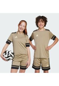 Adidas - Koszulka Squadra 25 Kids. Kolor: wielokolorowy, czarny, brązowy, czerwony, zielony. Materiał: materiał
