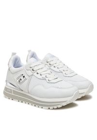 Liu Jo Sneakersy Maxi Wonder BA5013 PX602 Biały. Kolor: biały. Materiał: skóra