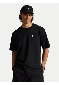 Polo Ralph Lauren T-Shirt 710A12979008 Czarny Regular Fit. Typ kołnierza: polo. Kolor: czarny. Materiał: bawełna #1