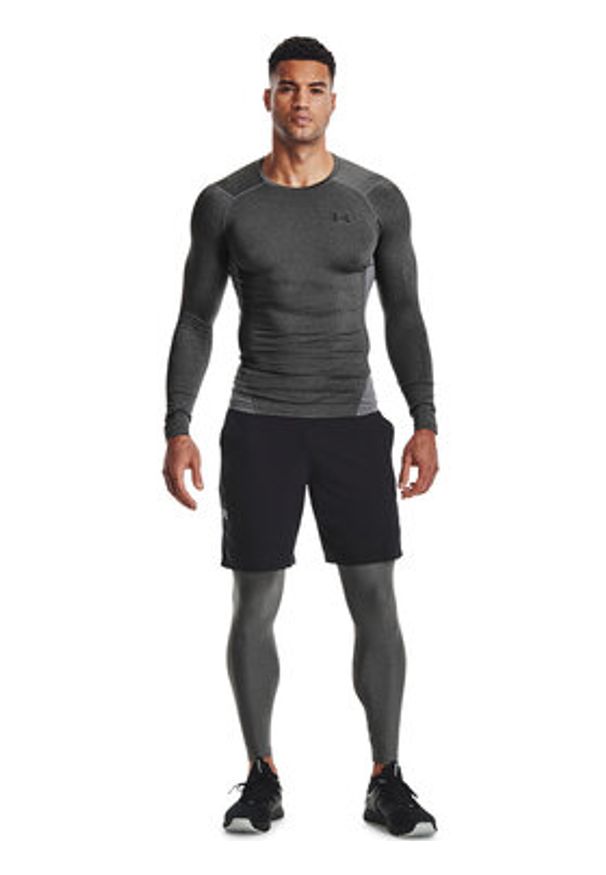 Under Armour Legginsy UA HG Armour Leggings 1361586 Szary Regular Fit. Kolor: szary. Materiał: syntetyk