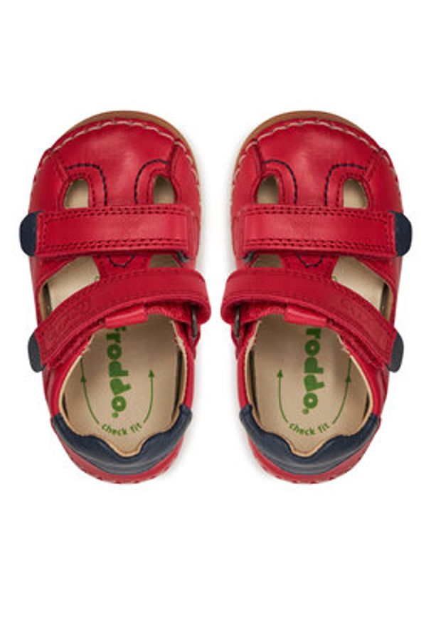 Froddo Sandały Paix Double G2150185-3 M Czerwony. Kolor: czerwony. Materiał: skóra