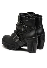 NEW ROCK Trzewiki M-TRCASCO004-V2 Czarny. Kolor: czarny. Materiał: skóra. Styl: rockowy #4