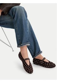 Eva Minge Baleriny EO-NALA-249060-51 Brązowy. Kolor: brązowy. Materiał: zamsz, skóra #8