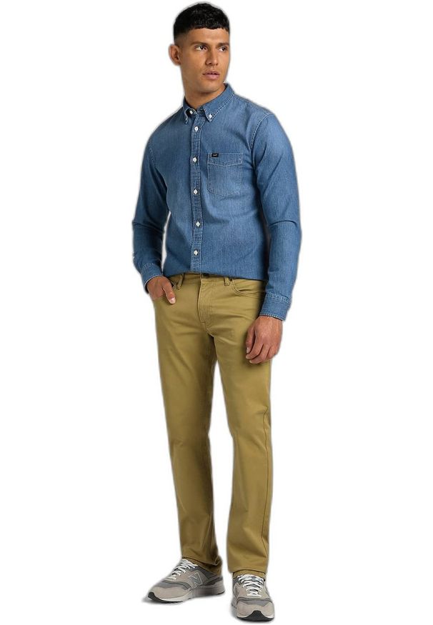 Lee - LEE DAREN ZIP FLY MĘSKI SPODNIE JEANSOWE AMMONITE L707AW85 112321597