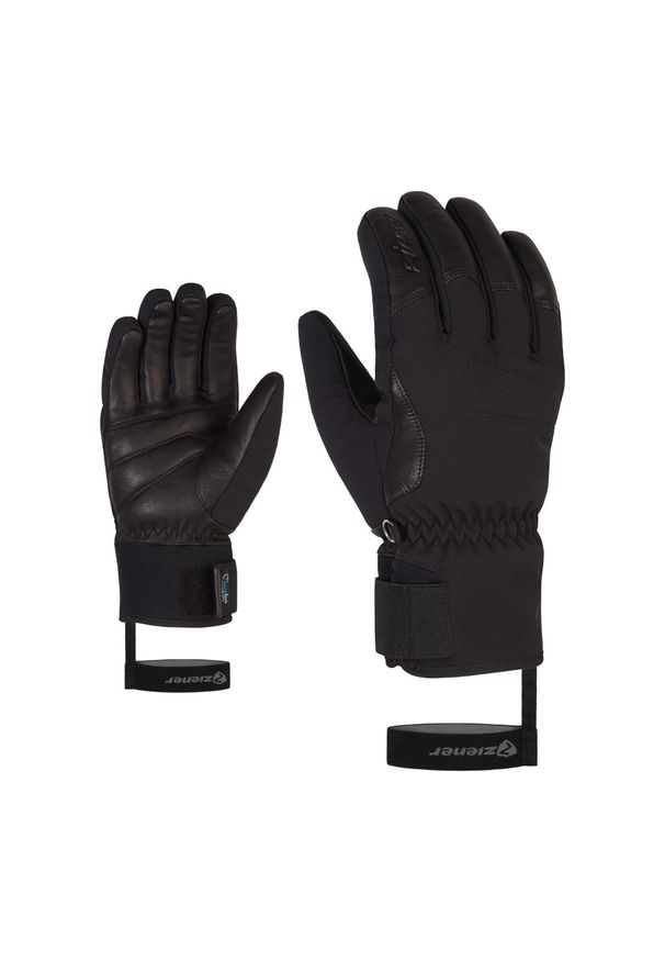 Rękawice narciarskie damskie Ziener Kale AS AW Glove. Kolor: czarny. Sezon: zima. Sport: narciarstwo
