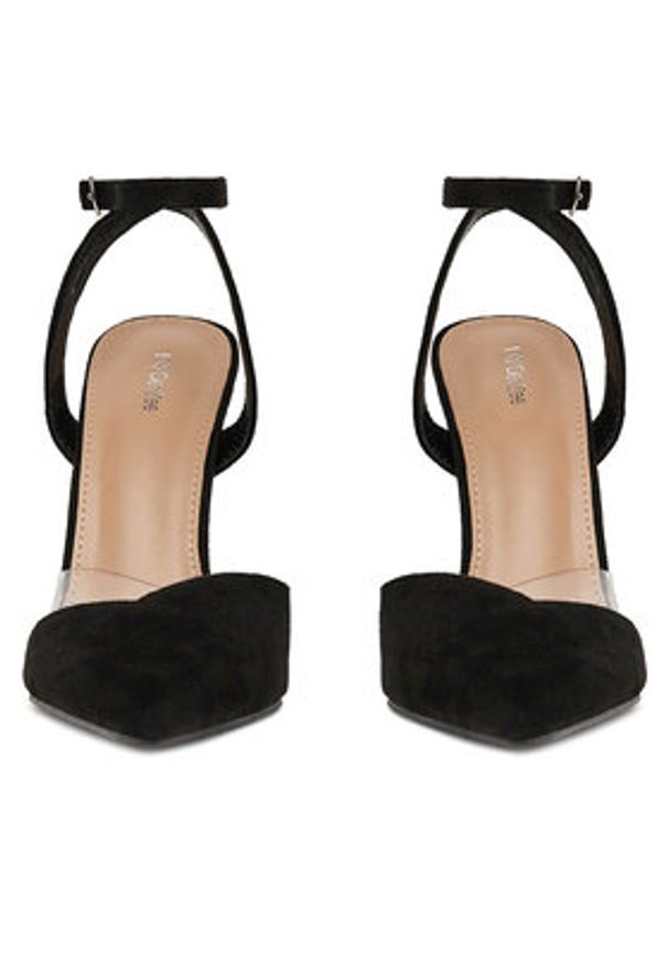 DeeZee Sandały HT5846-46 Czarny. Kolor: czarny. Materiał: materiał
