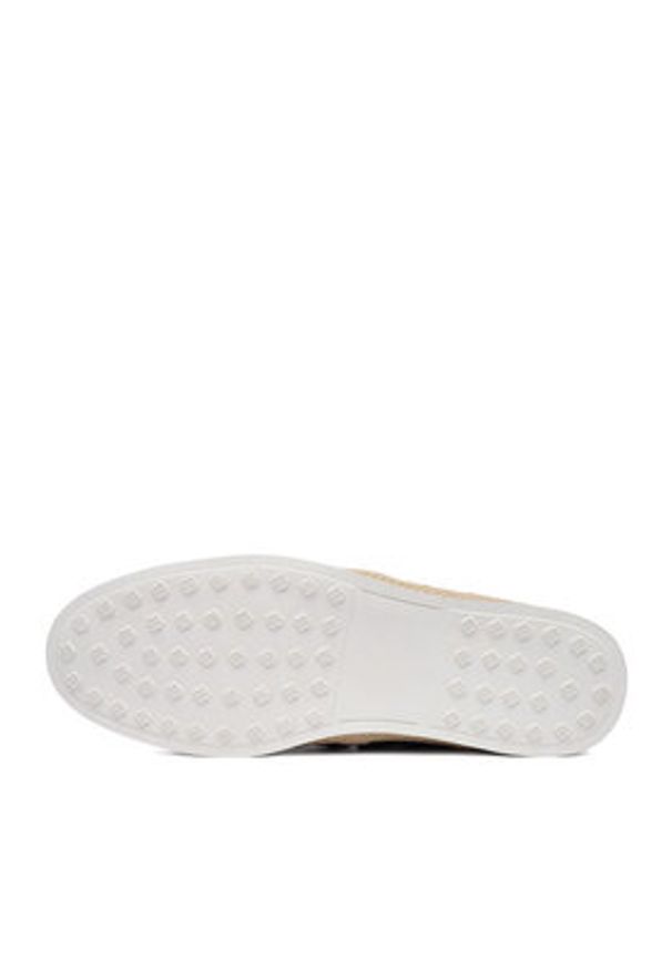 Gino Rossi - GINO ROSSI Espadryle EO-TOMO-01 126AM Granatowy. Kolor: niebieski. Materiał: skóra, zamsz