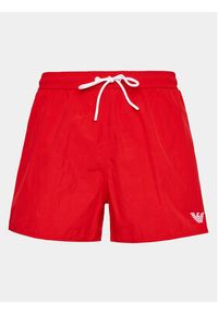 Emporio Armani Underwear Szorty kąpielowe 211756 3R422 00173 Czerwony Regular Fit. Kolor: czerwony. Materiał: syntetyk #2