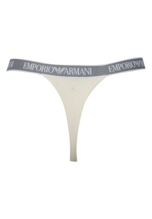 Emporio Armani Underwear Komplet stringów EW000405 AF19026 M0082 Biały. Kolor: biały. Materiał: bawełna
