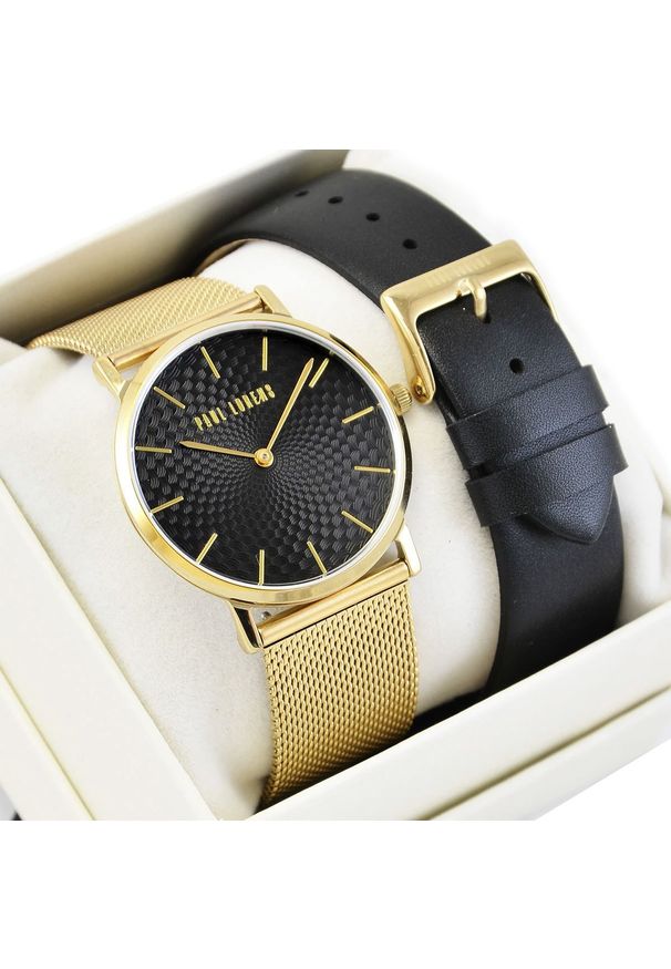 Zegarek damski Paul Lorens SEFIRA PL8709A1-1A2 z dwoma paskami
