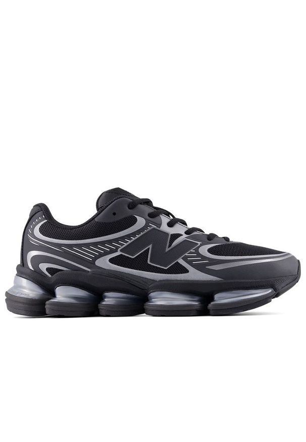 Buty unisex New Balance U20008LL - czarne. Kolor: czarny. Materiał: materiał, syntetyk. Szerokość cholewki: normalna