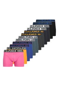 Jack & Jones - Jack&Jones Komplet 12 par bokserek 12277575 Kolorowy. Materiał: bawełna. Wzór: kolorowy