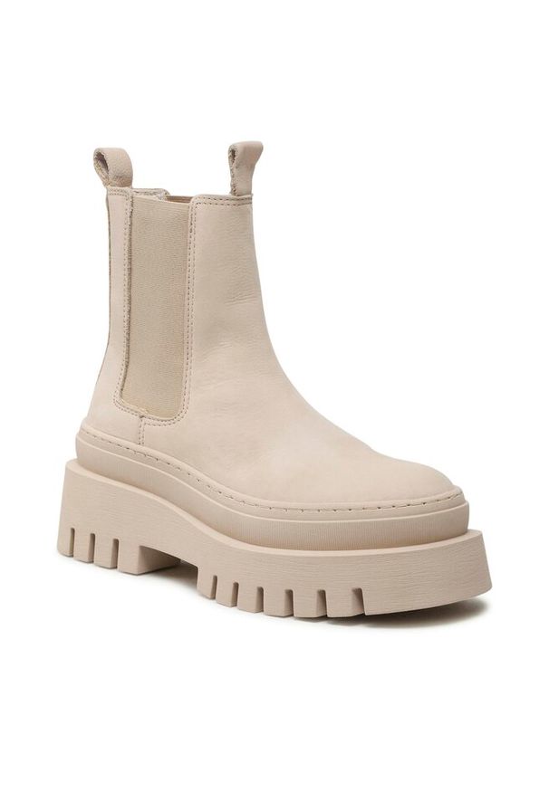 Sztyblety Tamaris. Kolor: beżowy