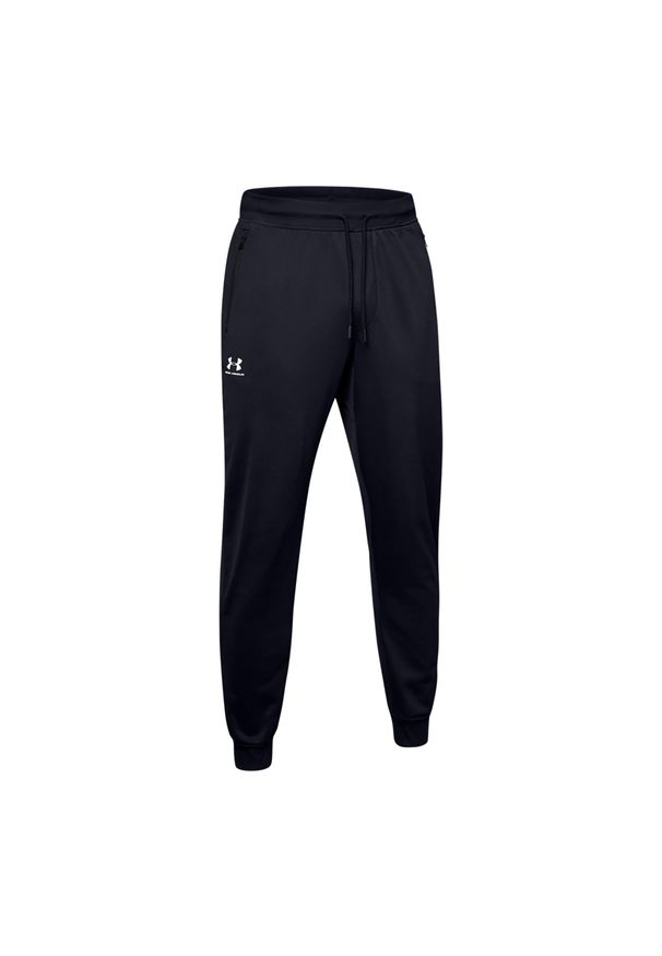 Spodnie męskie Under Armour Sportstyle Tricot Jogger. Kolor: biały, czarny, wielokolorowy