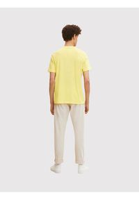 Tom Tailor T-Shirt 1031579 Żółty Regular Fit. Kolor: żółty. Materiał: syntetyk, bawełna