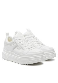 Buffalo Sneakersy Vectra Low 1636201 Biały. Kolor: biały. Materiał: skóra