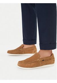 Nautica Mokasyny EOHP-BARI-22 MB Brązowy. Kolor: brązowy. Materiał: zamsz, skóra #4