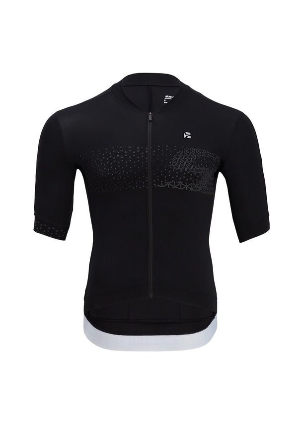 Jersey Silvini Ansino. Kolor: czarny, wielokolorowy, biały. Materiał: jersey. Sport: kolarstwo