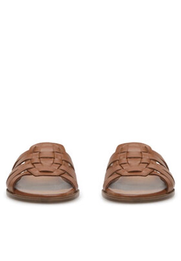 Lasocki Klapki WI23-AGA-09 Brązowy. Kolor: brązowy. Materiał: skóra