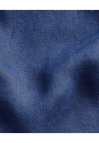 Ralph Lauren - RALPH LAUREN - Granatowa koszula z lnu Custom Fit. Typ kołnierza: polo, kołnierzyk klasyczny. Kolor: niebieski. Materiał: len. Długość rękawa: długi rękaw. Długość: długie. Wzór: haft. Styl: klasyczny, sportowy #4