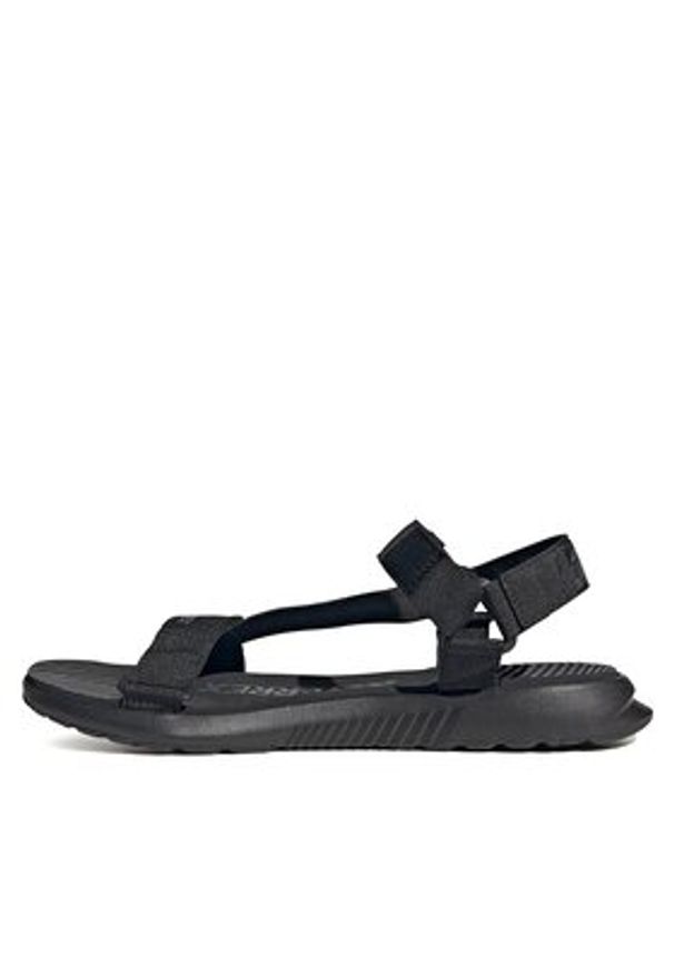 Adidas - adidas Sandały Terrex Hydroterra Light Sandals ID4273 Czarny. Kolor: czarny. Materiał: materiał