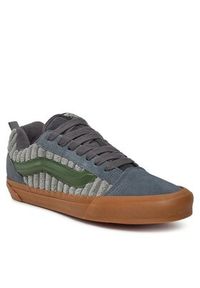 Vans Tenisówki Knu Skool VN0009QCDGR1 Szary. Kolor: szary. Materiał: materiał #3