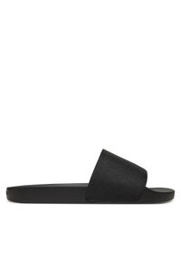 Calvin Klein Klapki Pool Slide Jaq Mono HM0HM01762 Czarny. Kolor: czarny. Materiał: materiał