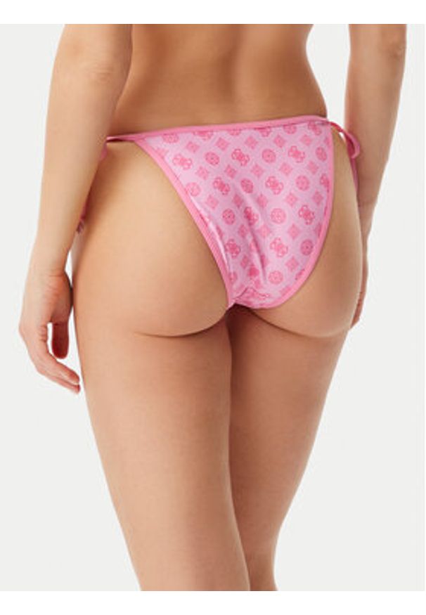 Guess Dół od bikini E5GO21 KCRL2 Różowy. Kolor: różowy. Materiał: syntetyk