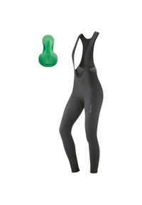 GONSO - Długie szelki damskie Gonso Stivo Tight BIB. Kolor: zielony. Długość: długie. Sezon: zima. Sport: kolarstwo #1