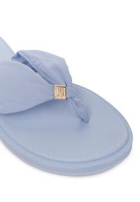 TOMMY HILFIGER - Tommy Hilfiger Japonki Th Scandi Soft Summer Sandal FW0FW09421 Niebieski jasny. Kolor: niebieski. Materiał: materiał #6