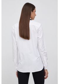 Lauren Ralph Lauren - Koszula bawełniana. Okazja: na co dzień. Kolor: biały. Materiał: bawełna. Długość rękawa: długi rękaw. Długość: długie. Styl: casual #4