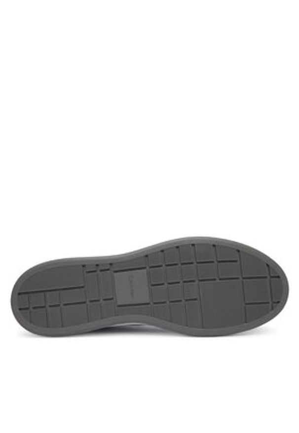 Calvin Klein Sneakersy Basket Cups Oxf Lth-Neo HM0HM02204 Brązowy ciemny. Kolor: brązowy. Materiał: skóra