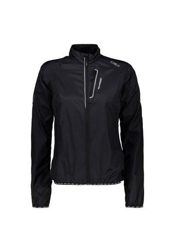 Damska kurtka wodoodporna CMP. Kolor: czarny. Sport: turystyka piesza, wspinaczka