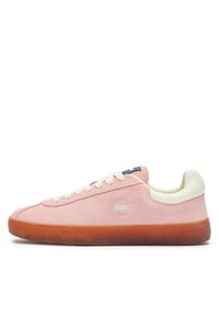 Lacoste Sneakersy Basehot 747SFA0038 Różowy. Kolor: różowy. Materiał: skóra #9