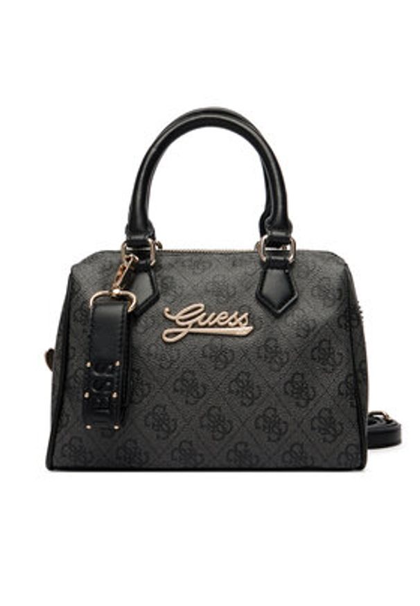 Guess Torebka J6GZ02 WFMF0 Czarny. Kolor: czarny. Materiał: skórzane