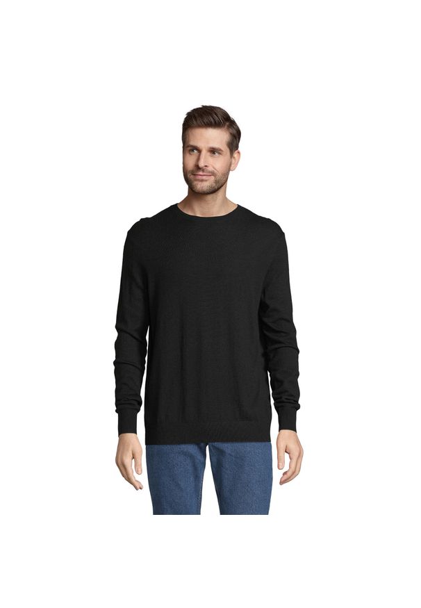 SOL'S - Pulower Sol's Stuart. Kolor: czarny. Materiał: wełna, poliester. Styl: elegancki