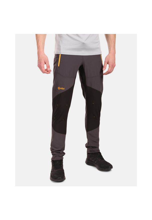 Męskie spodnie outdoorowe Kilpi ARANDI-M. Kolor: szary. Materiał: nylon
