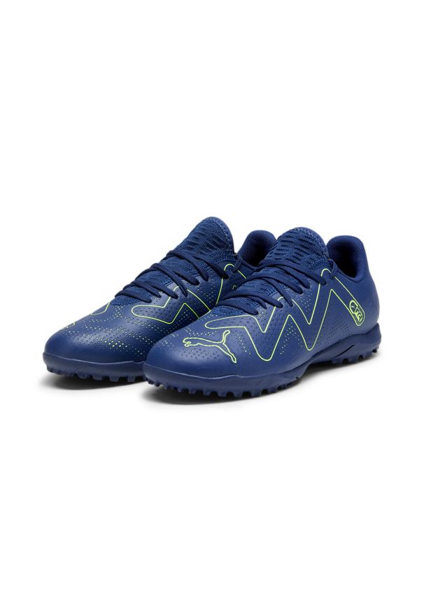 Buty Puma Future Play Tt Jr, Dzieci. Kolor: zielony, wielokolorowy, niebieski. Materiał: tkanina, materiał, guma, syntetyk
