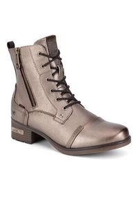 Mustang Trzewiki 1229-513 Złoty. Kolor: złoty. Materiał: materiał #5