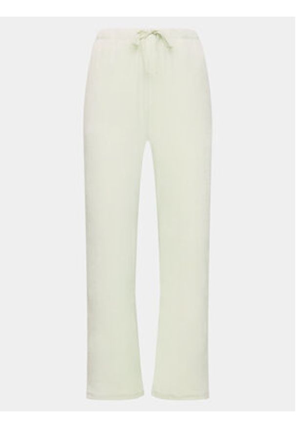 SELMARK - Selmark Piżama Polar Soft P6273 Zielony Regular Fit. Kolor: zielony. Materiał: syntetyk