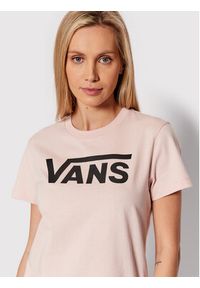 Vans T-Shirt Flying Crew VN0A3UP4 Różowy Regular Fit. Kolor: różowy. Materiał: bawełna #5